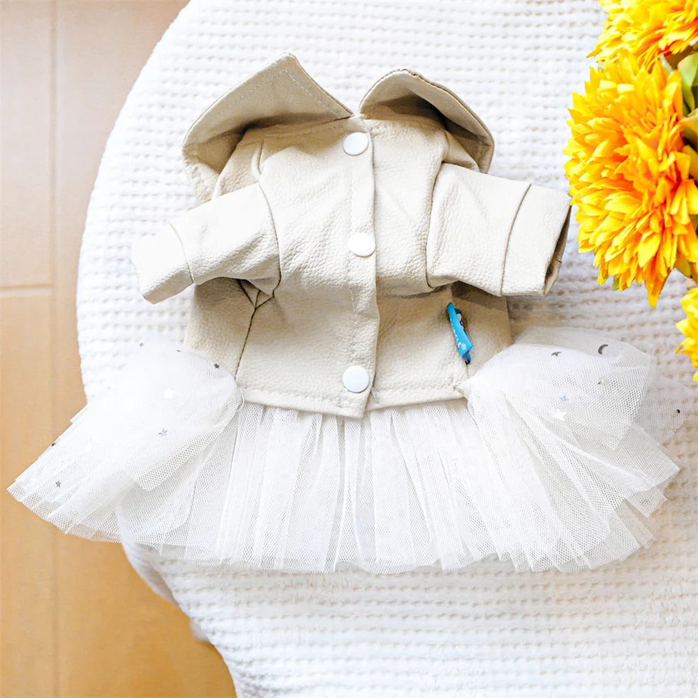 Sequin & Lace Pet Dress
