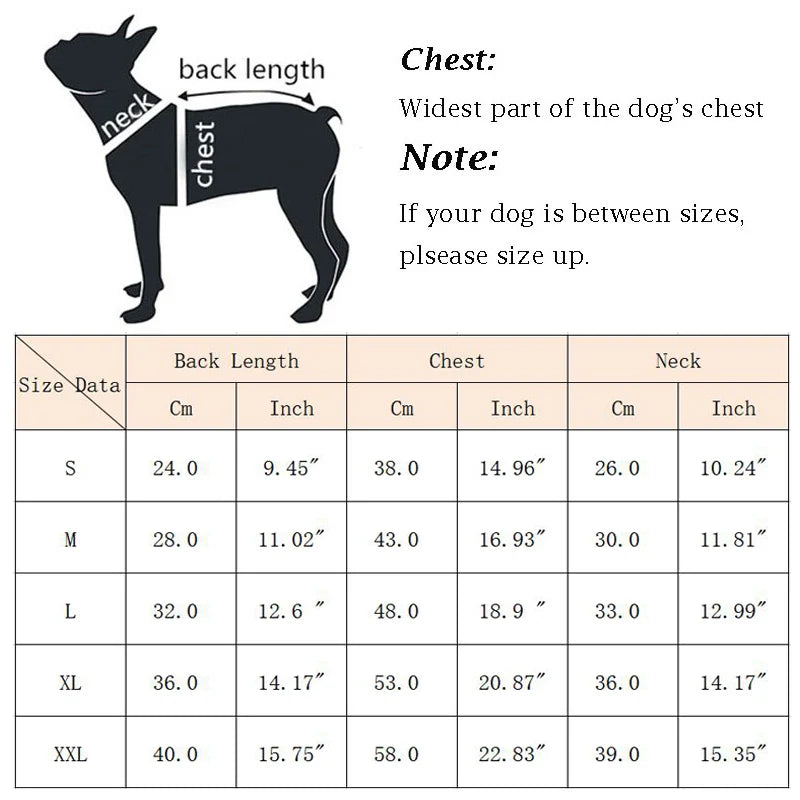 Round Neck T-Shirt Vest for Dogs — 7 Colours, S to XXL
