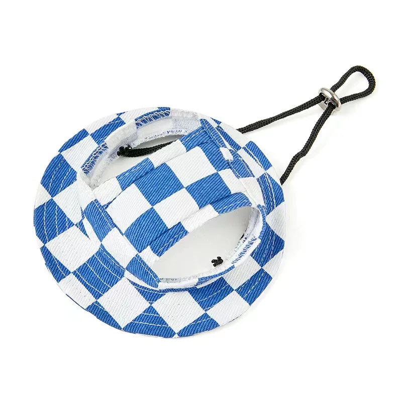 Cotton Fisherman Sun Hat for Dogs & Cats