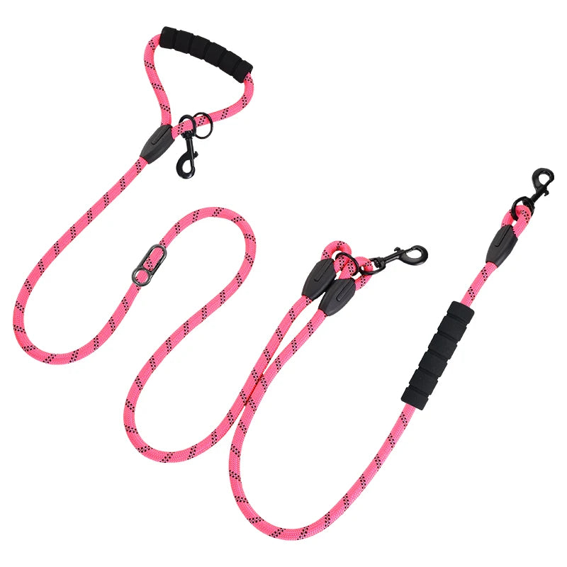 Heavy Duty Rope Dog Lead with Padded Handle – 7.8ft