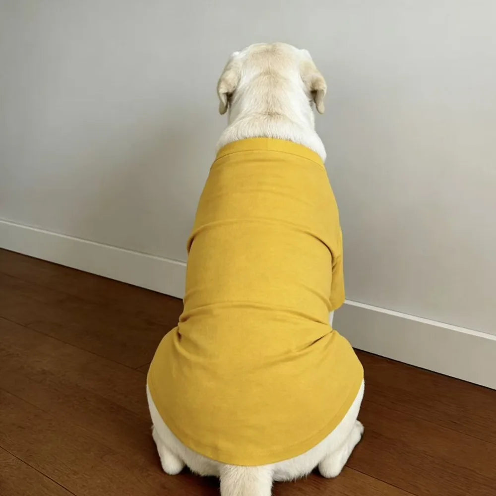 Soft Breathable Dog Cooling Vest Shirt | Casual Summer Top for Medium & Large Dogs