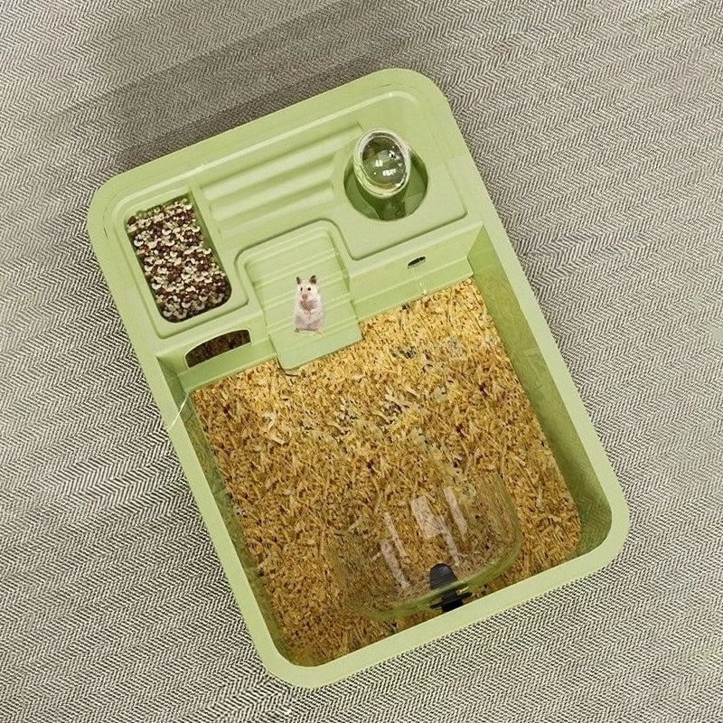 Large Hamster Cage with Acrylic Panels