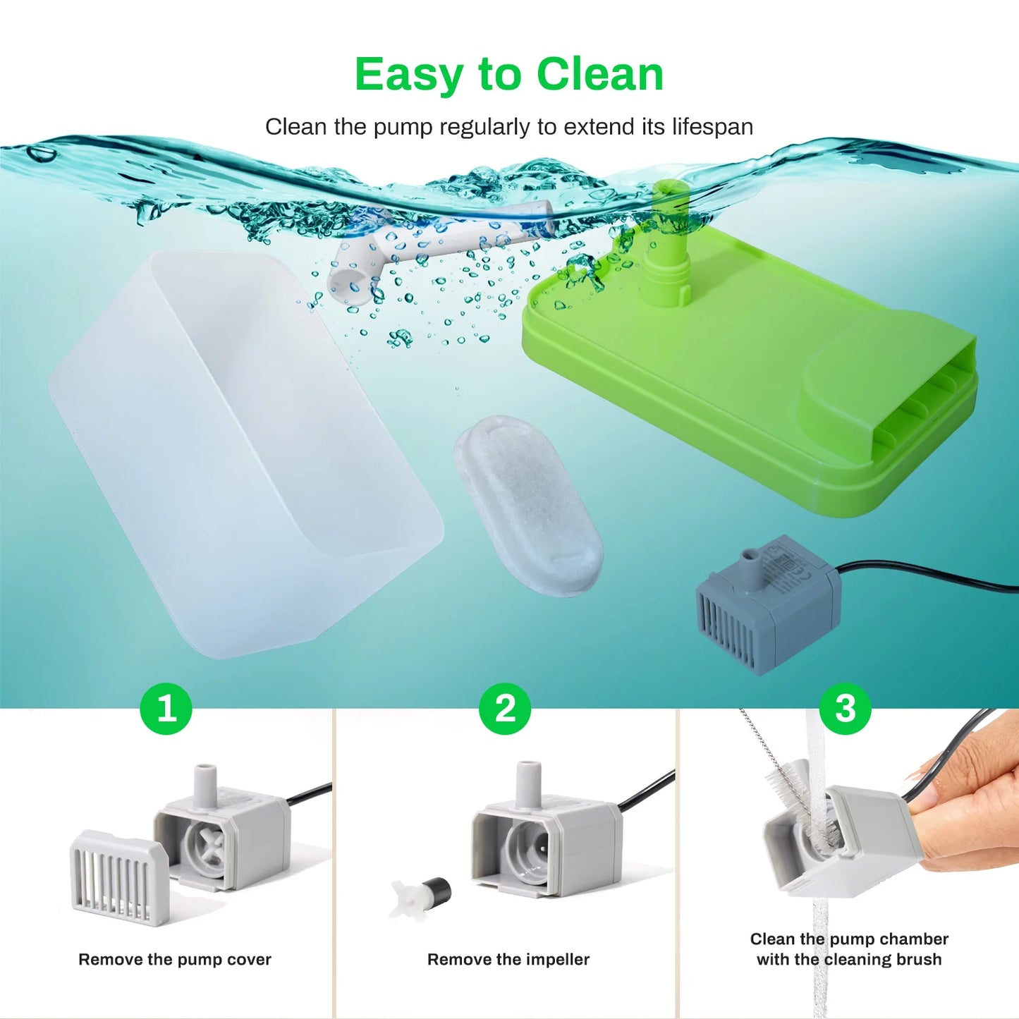 Automatic Pet Water Fountain with Sensor