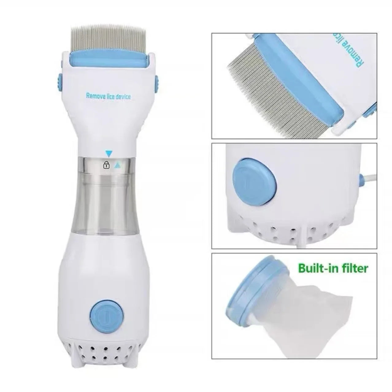 Electric Flea & Lice Removal Comb for Dogs & Cats