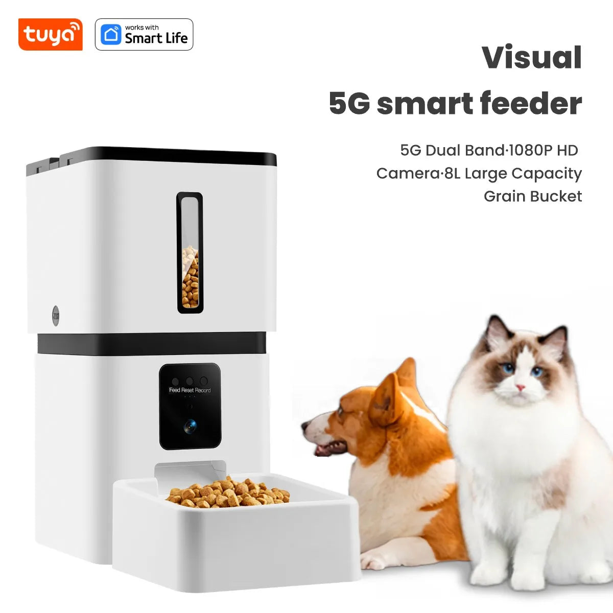 Smart Pet Feeder with Camera