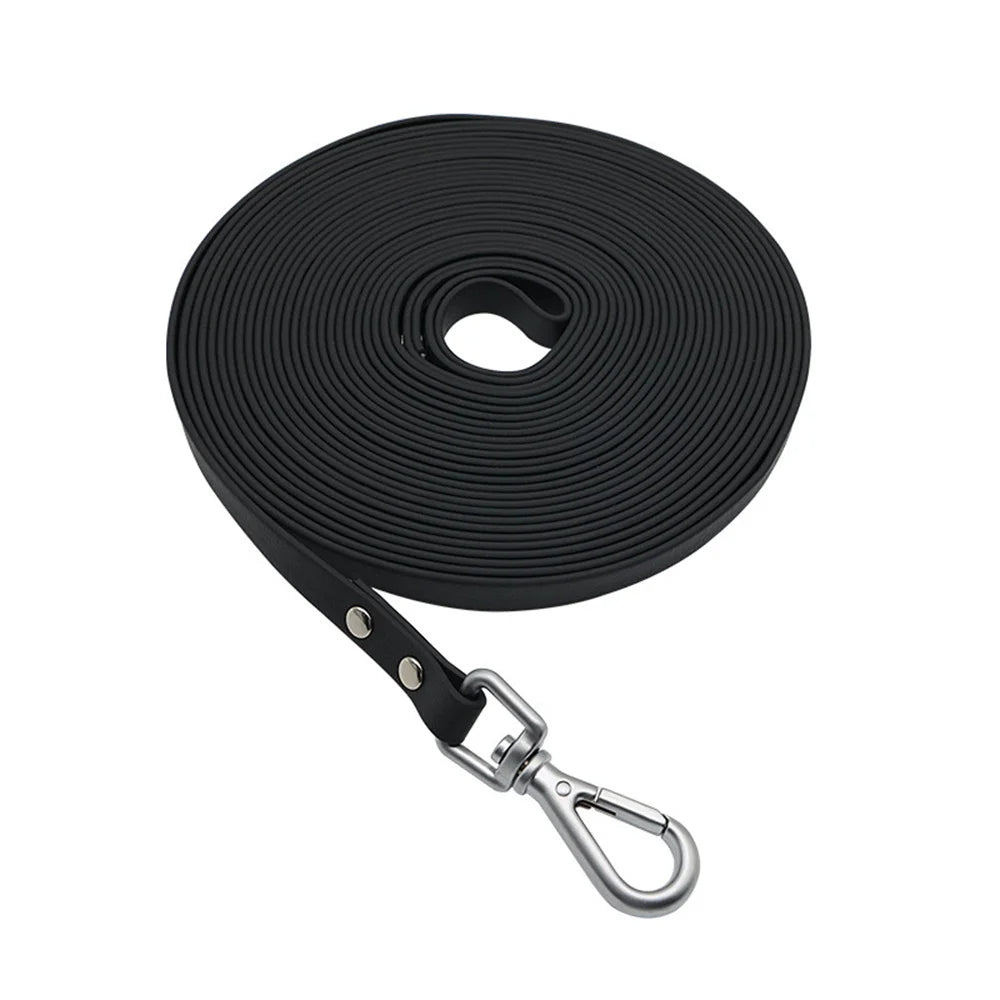 Waterproof PVC Long Dog Leash – Easy Clean Training Lead 1.5m to 20m