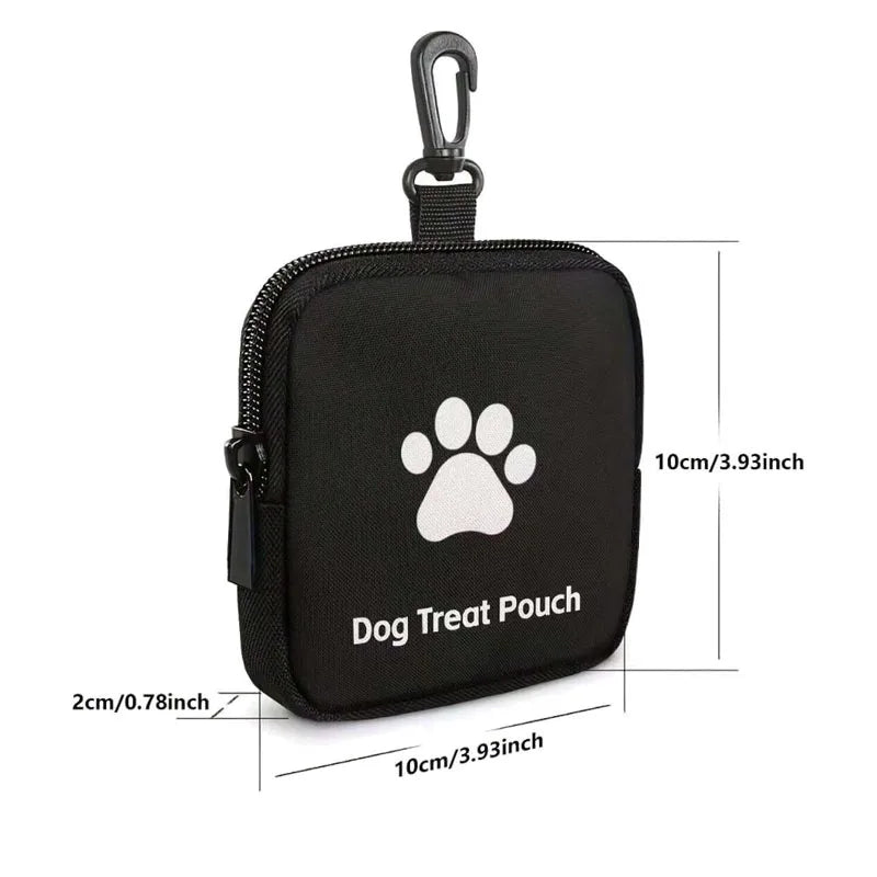 Portable Dog Treat Training Bag – Clip-On Reward Pouch for Walks & Obedience Training