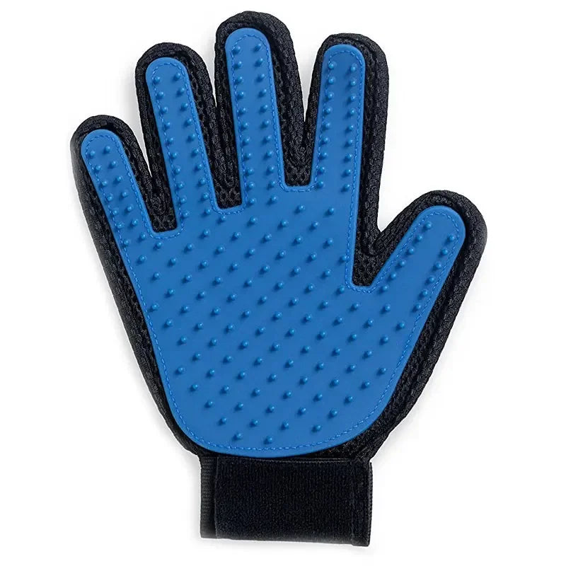 Silicone Pet Grooming Glove for Cats & Dogs