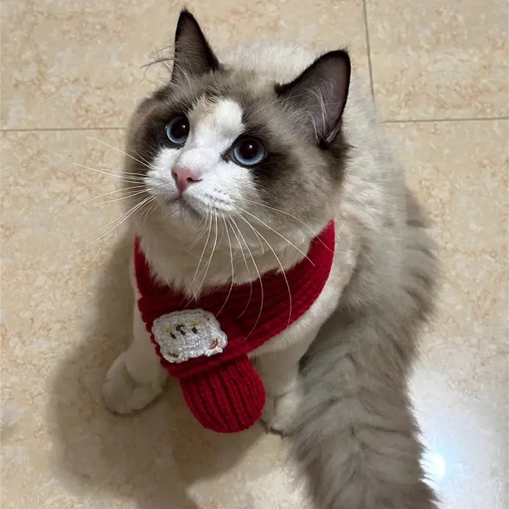Printed Neck Scarf for Cats & Small Dogs