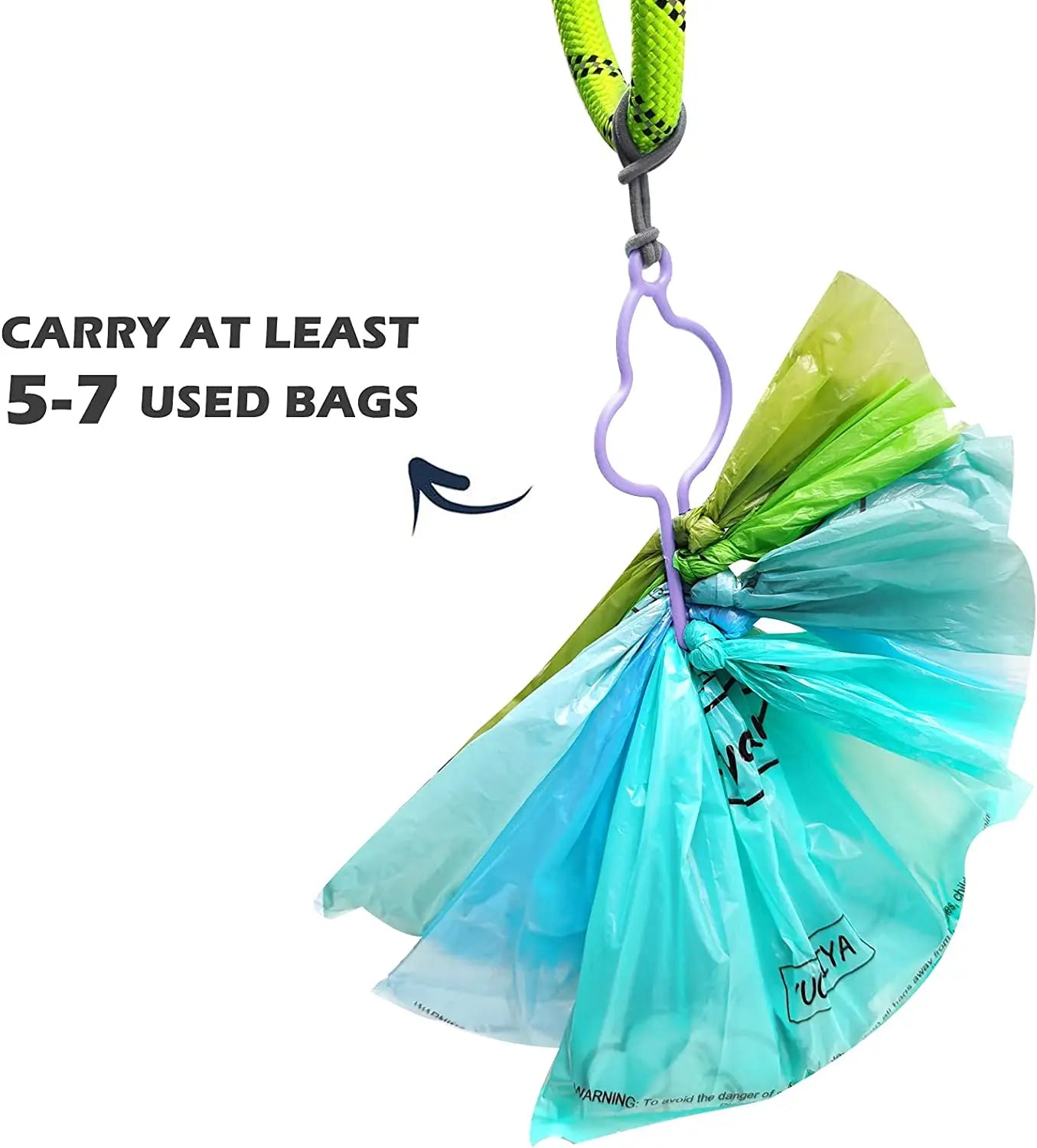 Hands-Free Leash Poop Bag Dispenser