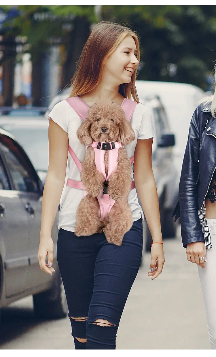 Front-Facing Pet Carrier Backpack for Dogs & Cats