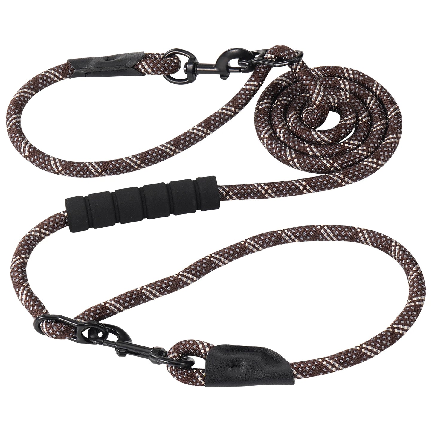 Heavy Duty Multi-Function Dog Lead with Padded Handle – 7.5ft Hands-Free