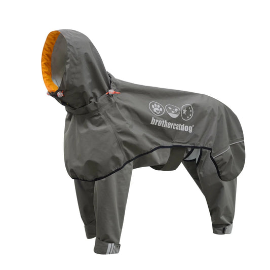 Waterproof Dog Raincoat Jumpsuit for Medium & Large Dogs