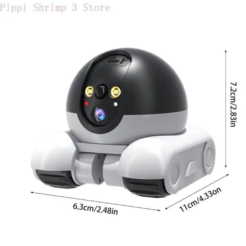 360° Smart Pet & Baby Monitor Camera with Two-Way Audio & Motion Detection