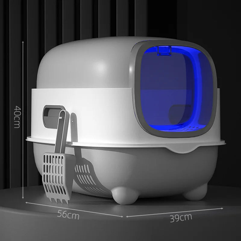 Smart App-Controlled Self-Cleaning Cat Litter Box XXL with UV Sterilisation & Odour Control
