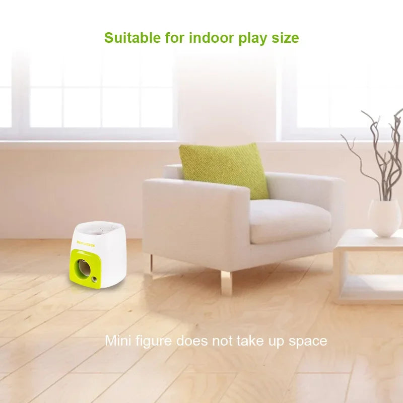 Automatic Dog Ball Launcher & Treat Reward Machine