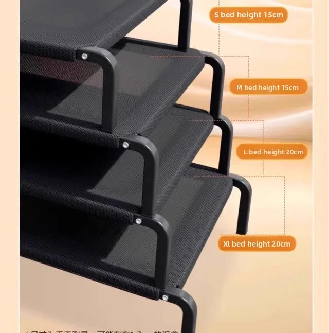 Elevated Mesh Dog Bed