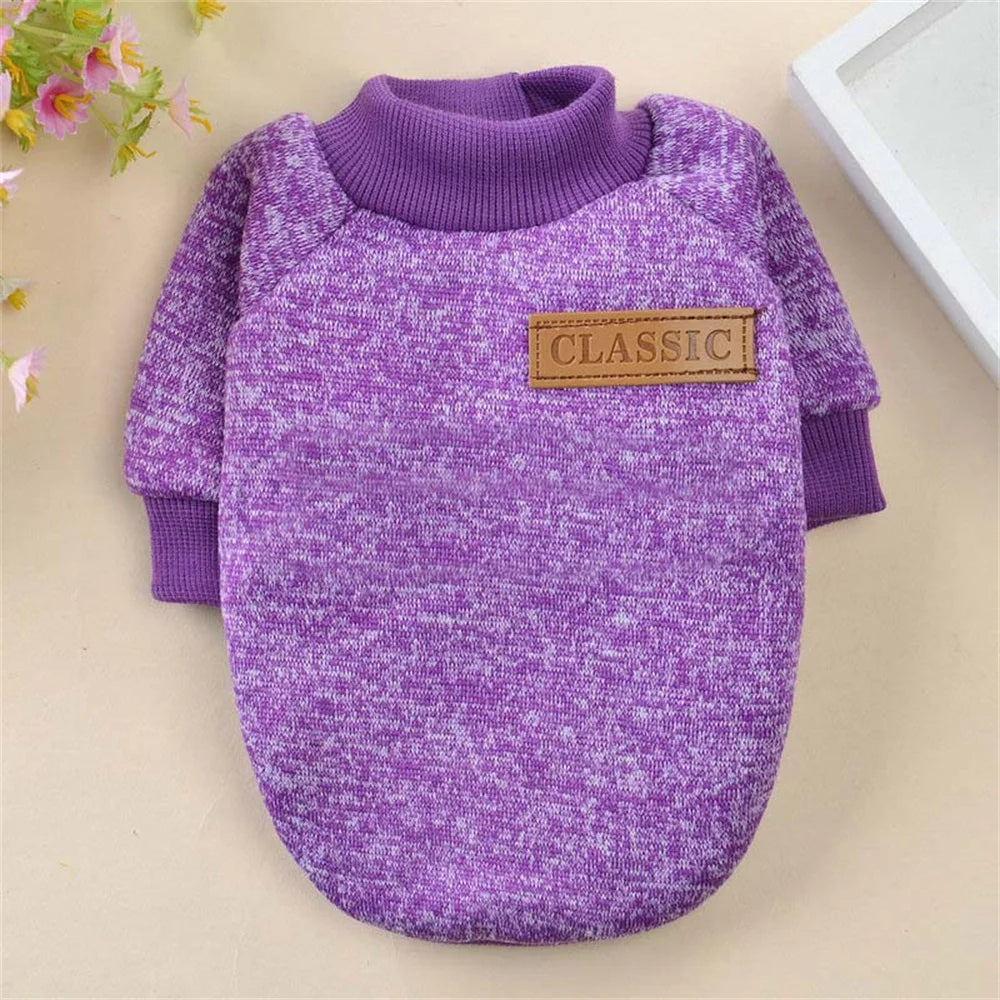 Non-Hair-Sticking Pet Hoodie for Cats & Small Dogs