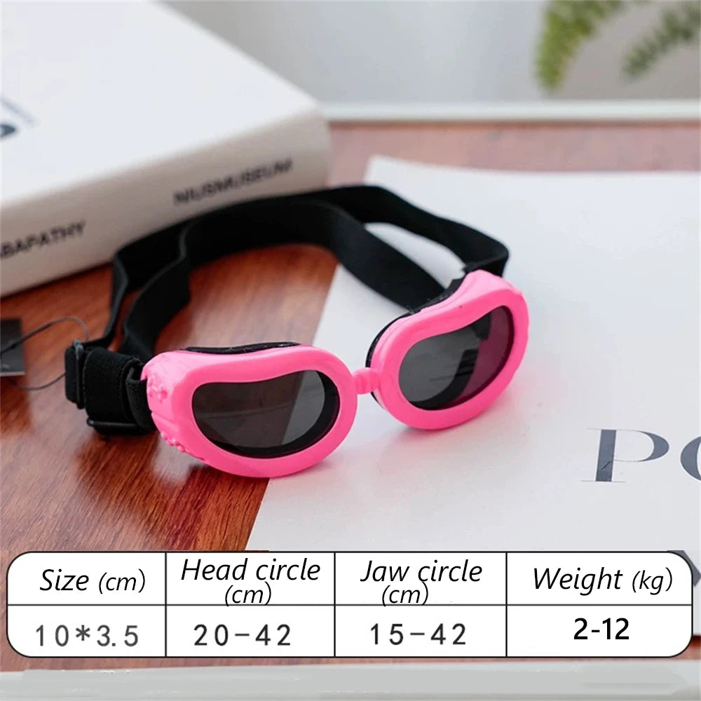 UV & Windproof Sunglasses Goggles for Small Dogs & Cats
