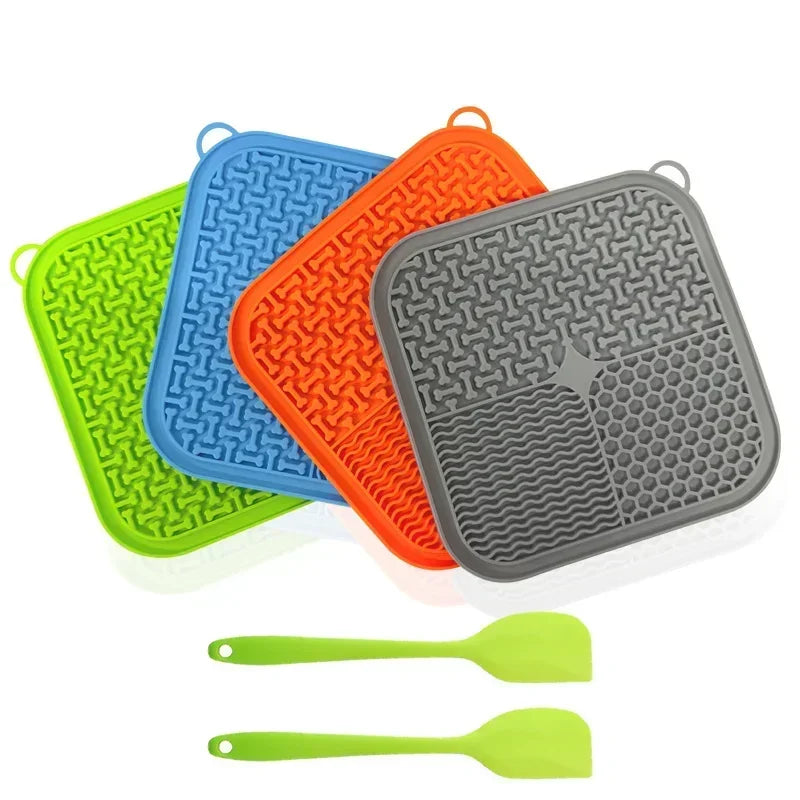 Suction-Cup Lick Mat for Dogs & Cats