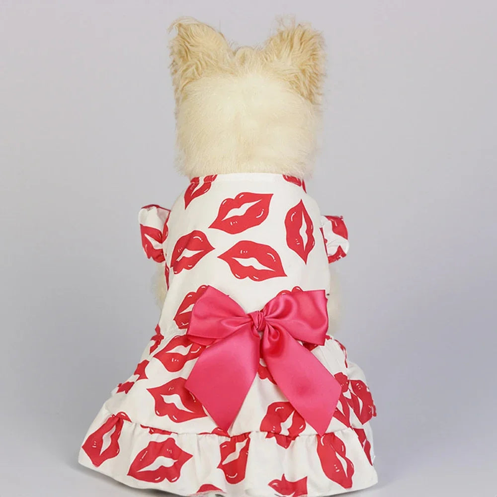 Bow Knot Princess Dress for Small Dogs & Cats