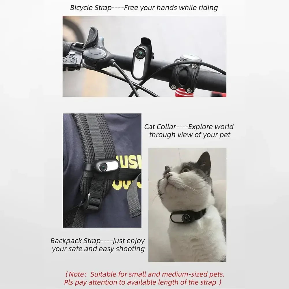 HD 1080P Wireless Pet Collar Camera — No WiFi Required