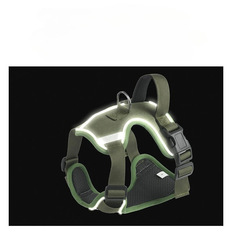 Large Dog Harness with Leash - Training Vest for Medium to Large Dogs