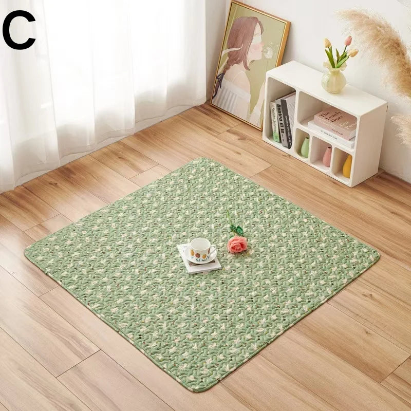 Washable Cotton Pet Floor Mat – Multi-Use Bedding Pad