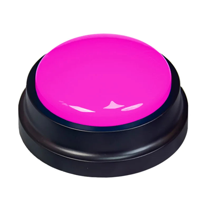 Boutons de communication pour animaux de compagnie - 4 buzzers enregistreurs vocaux pour chiens