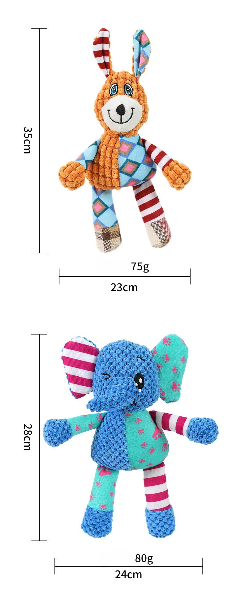 Squeaking Dog Toy for Teeth Grinding and Training