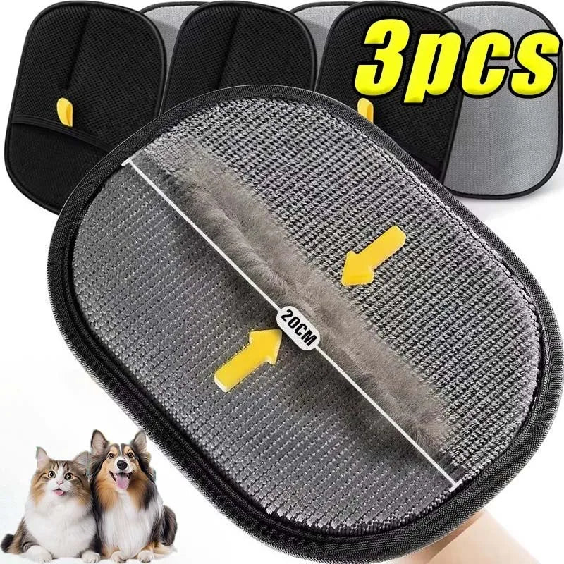 Double-Sided Pet Grooming & Hair Removal Glove