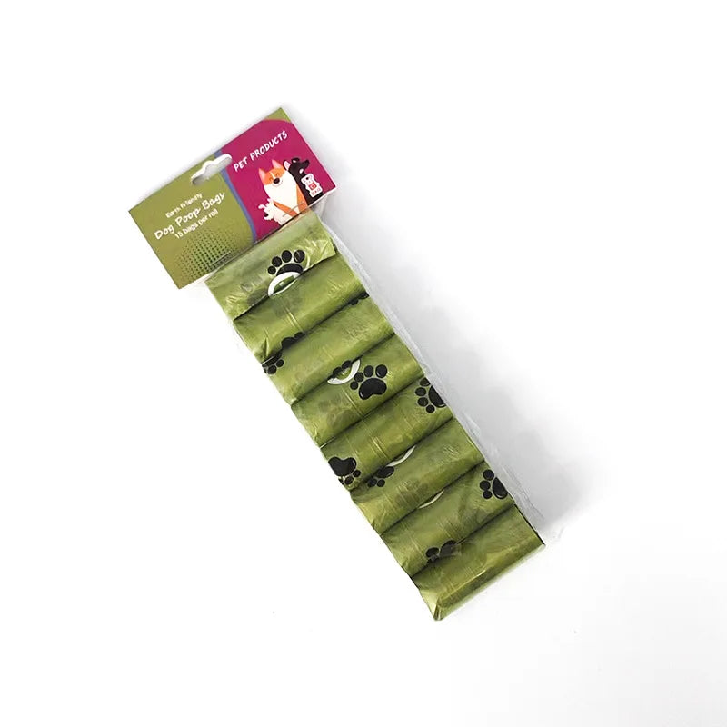 Biodegradable Scented Dog Poop Bags with Dispenser