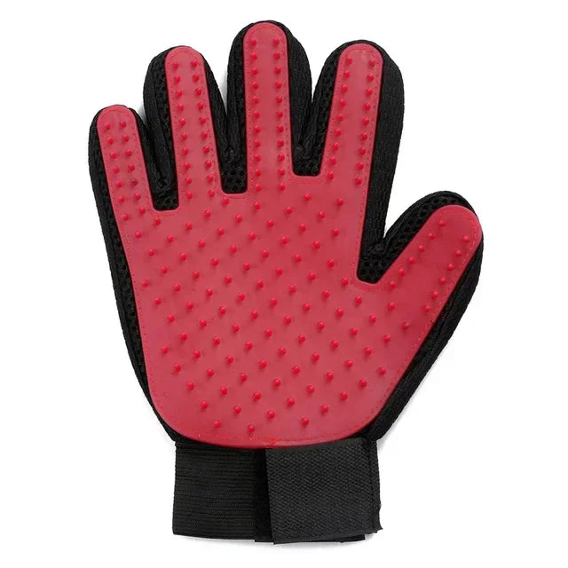 Silicone Pet Grooming Glove for Cats & Dogs