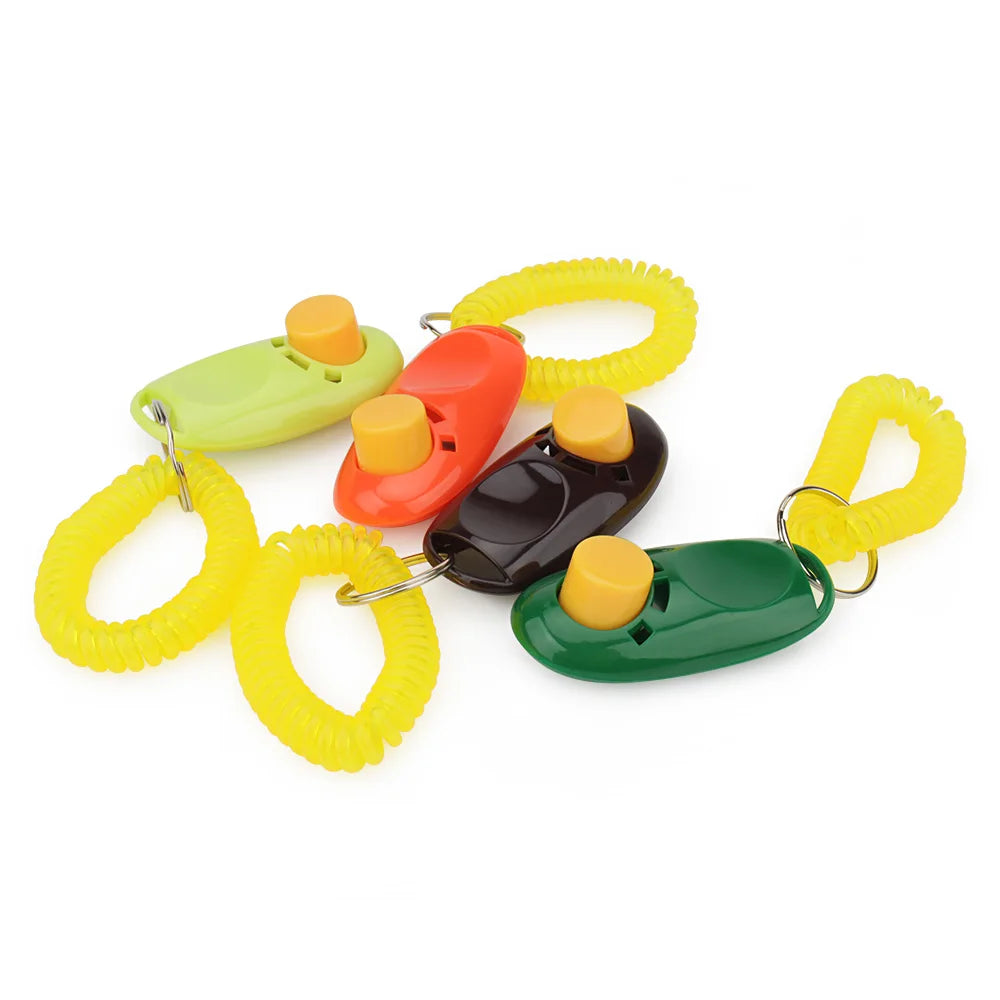 Pet Training Clicker with Wrist Strap (10 Pack)