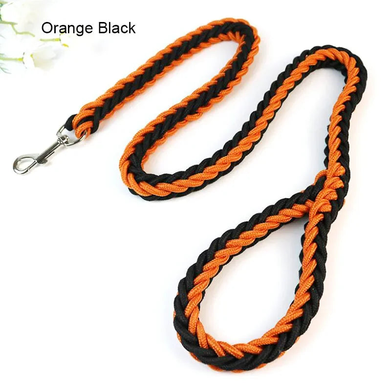 Heavy Duty Nylon Dog Leash & Collar Set - 130cm