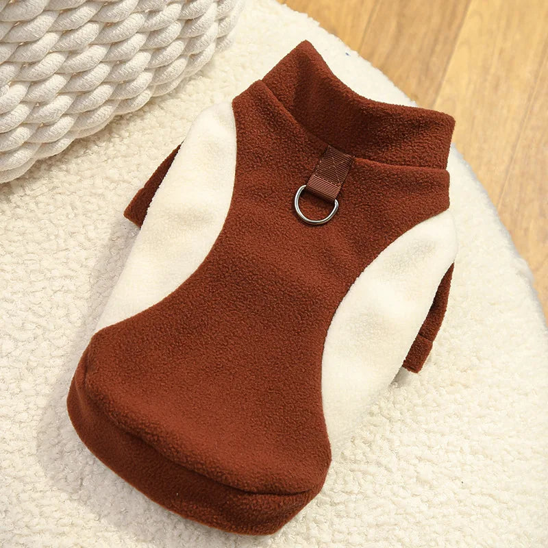 Soft Fleece Dog Hoodie & Warm Winter Coat