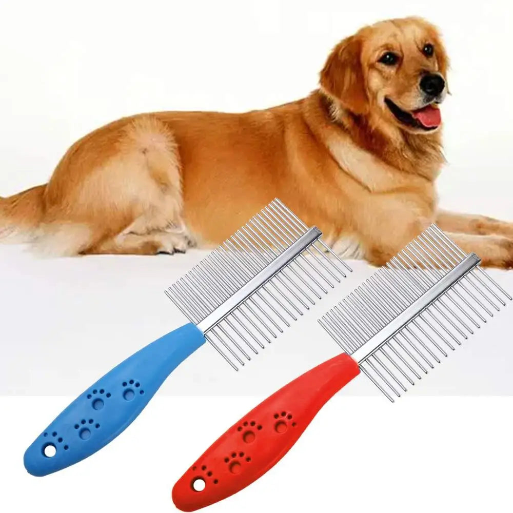 Stainless Steel Pet Grooming Comb for Dogs & Cats