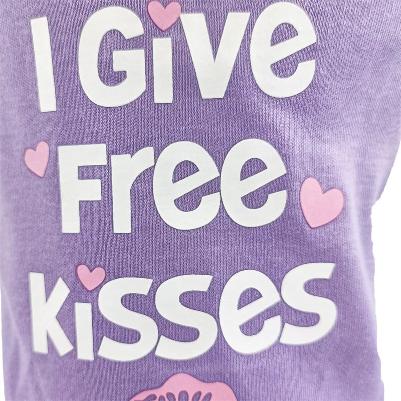 Printed Cotton T-Shirt Vest for Cats & Small Dogs