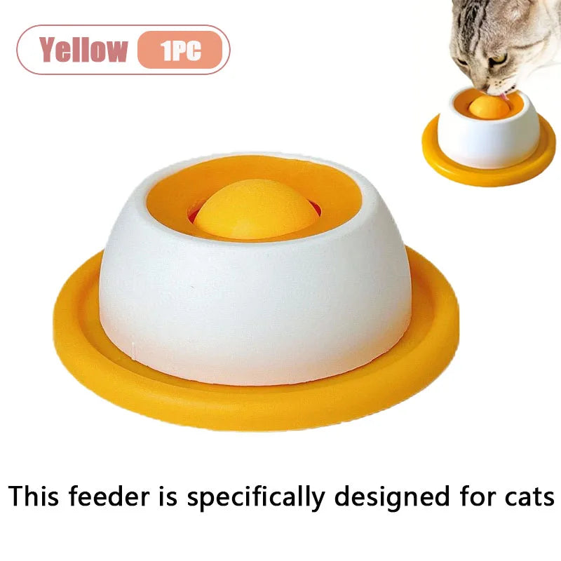 Non-Slip Lick Mat Slow Feeder for Dogs & Cats — Calming & Oral Health