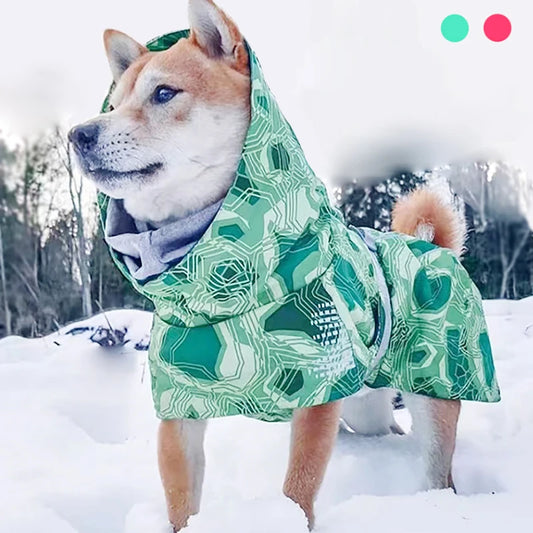 Waterproof Winter Dog Jacket – Warm Outfit for Small, Medium & Large Dogs