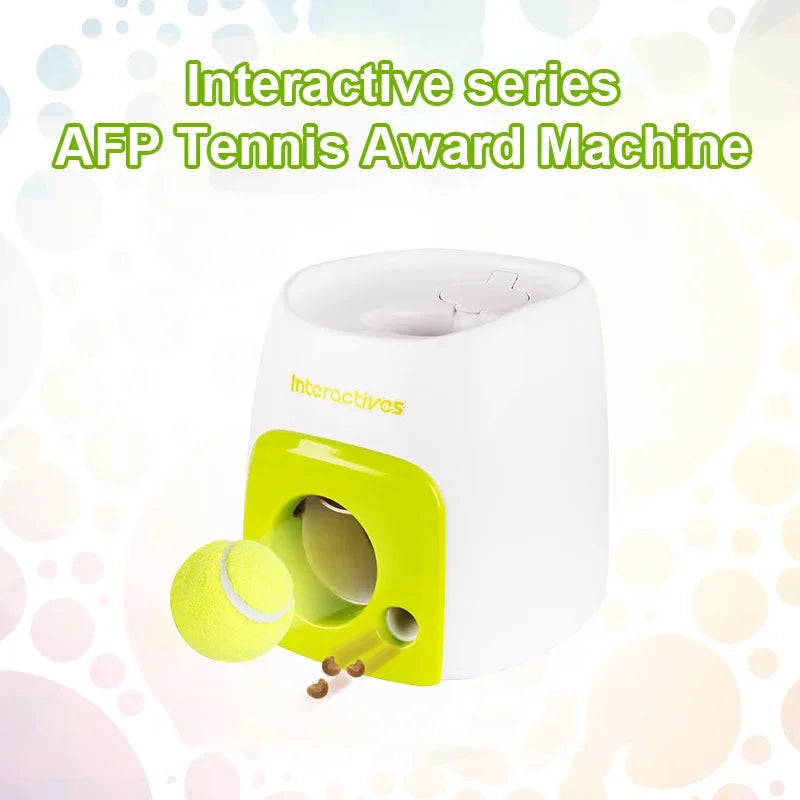 Automatic Dog Ball Launcher & Treat Reward Machine