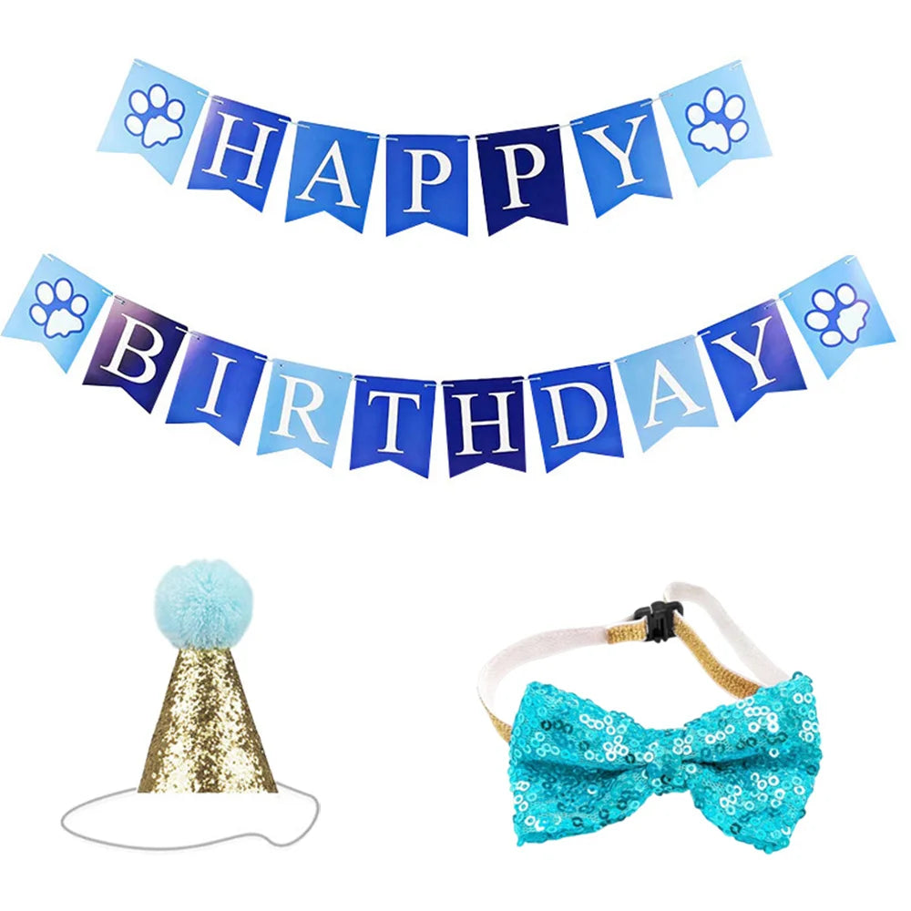 Dog Birthday Party Decoration Kit