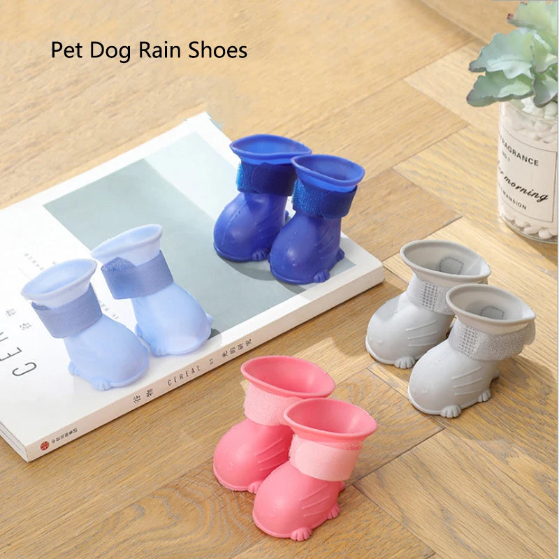 Waterproof Pet Paw Protector Boots (4 Pack)