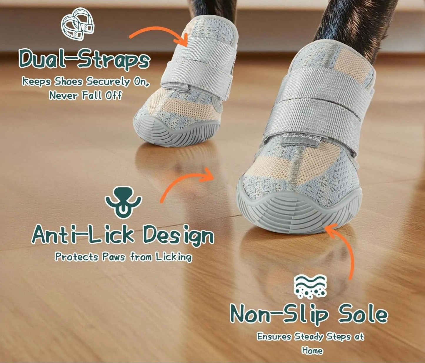 Chaussures et protections pour les pattes de chien