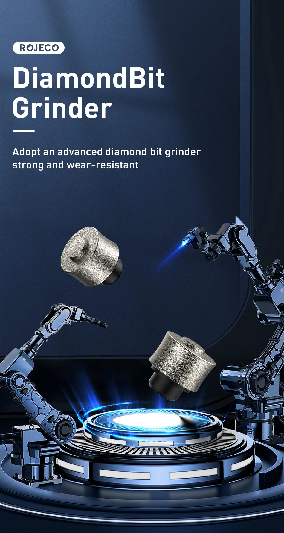 Stainless Steel Pet Nail Grinder Replacement Head - Electric Nail Clipper Accessory