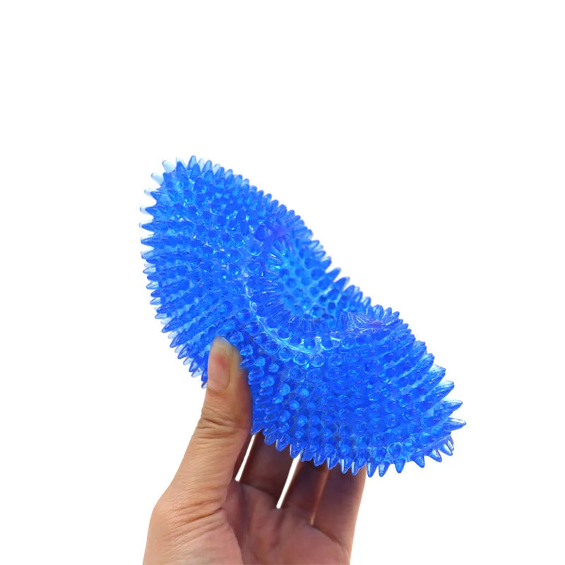 Squeaky Donut Chew Toy for Small & Medium Dogs
