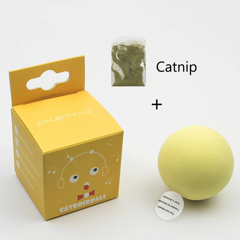 Sound Ball Cat Toy — Animal Noise Squeaky Ball for Cats & Kittens