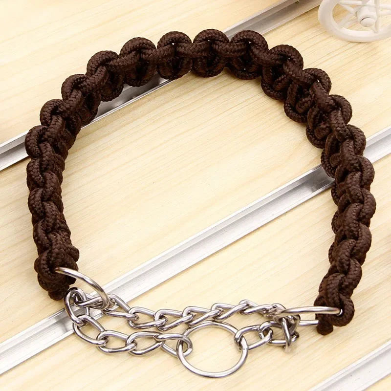 Durable Nylon Dog Collar for Medium to Large Dogs