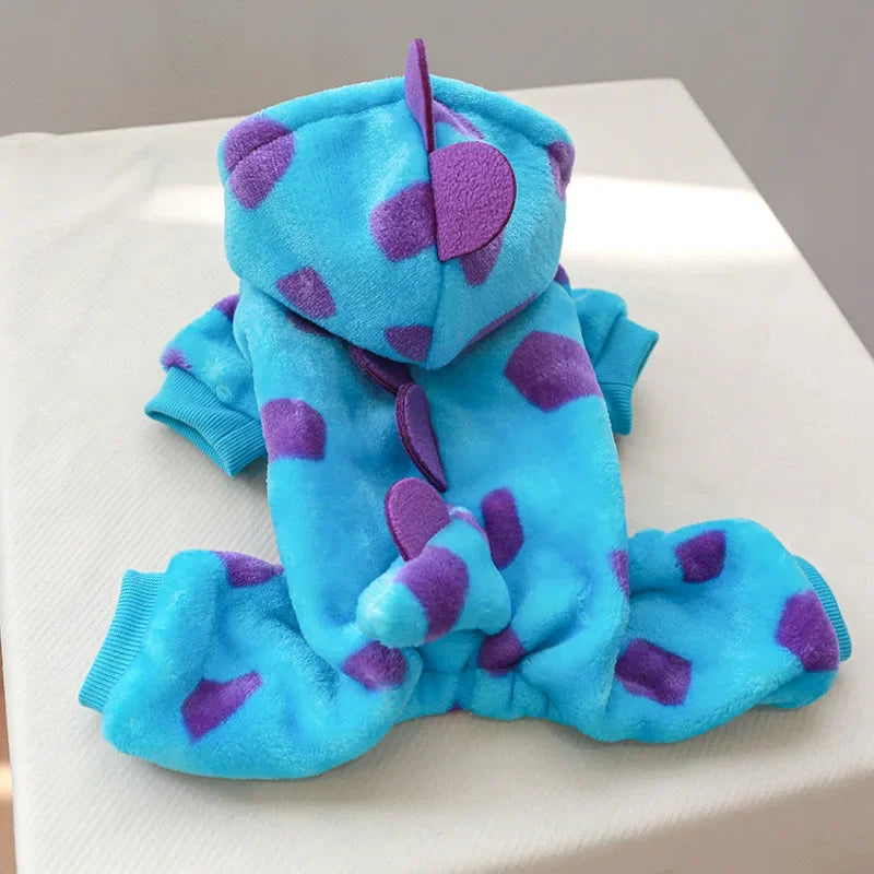 Dinosaur & Animal Costume Jumpsuit for Small Dogs & Cats