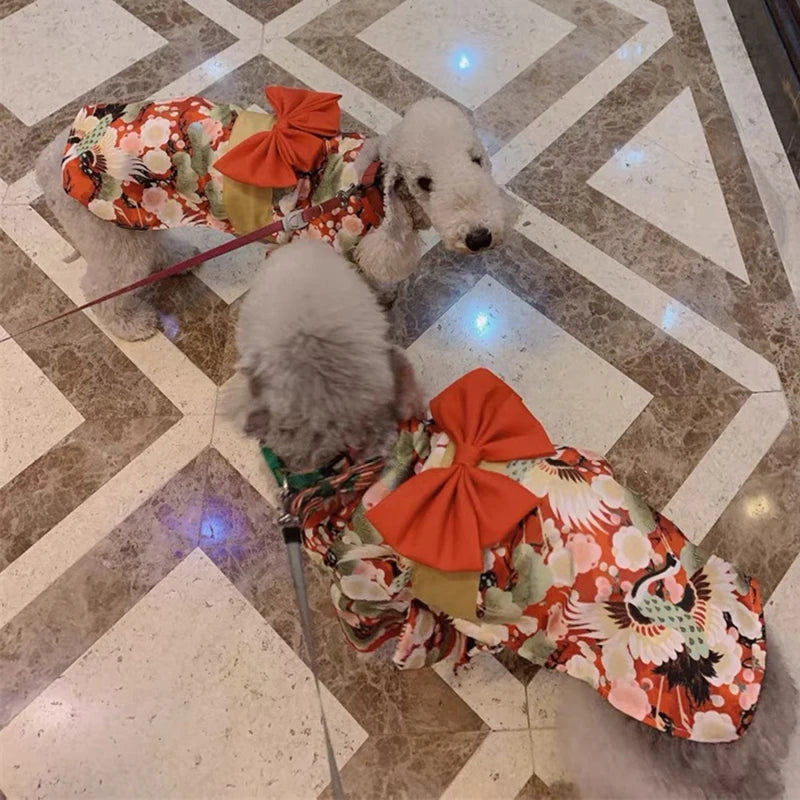Japanese Kimono Costume for Cats & Dogs